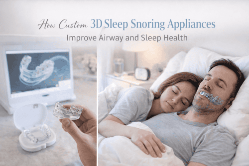How Custom 3D Sleep Snoring Appliances Improve Airway and Sleep Health 